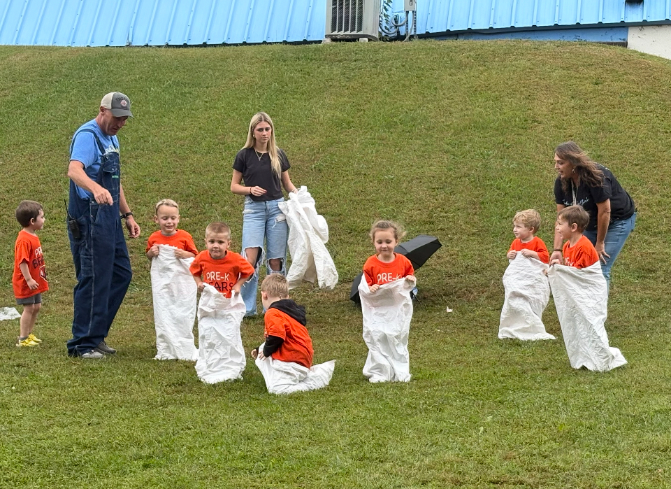 Sack race game