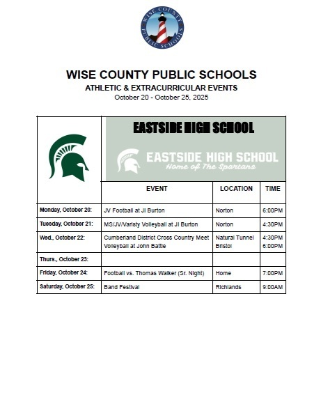 Eastside High School Events