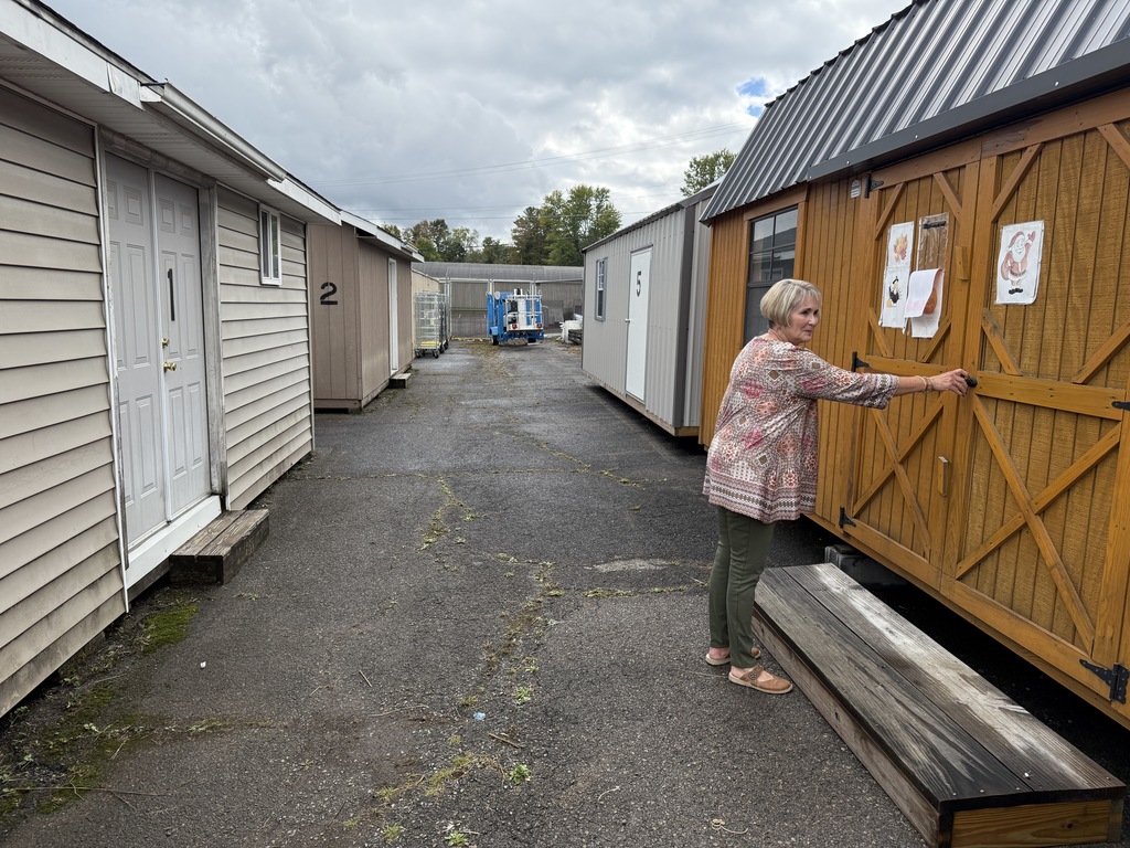 Storage for donated goods