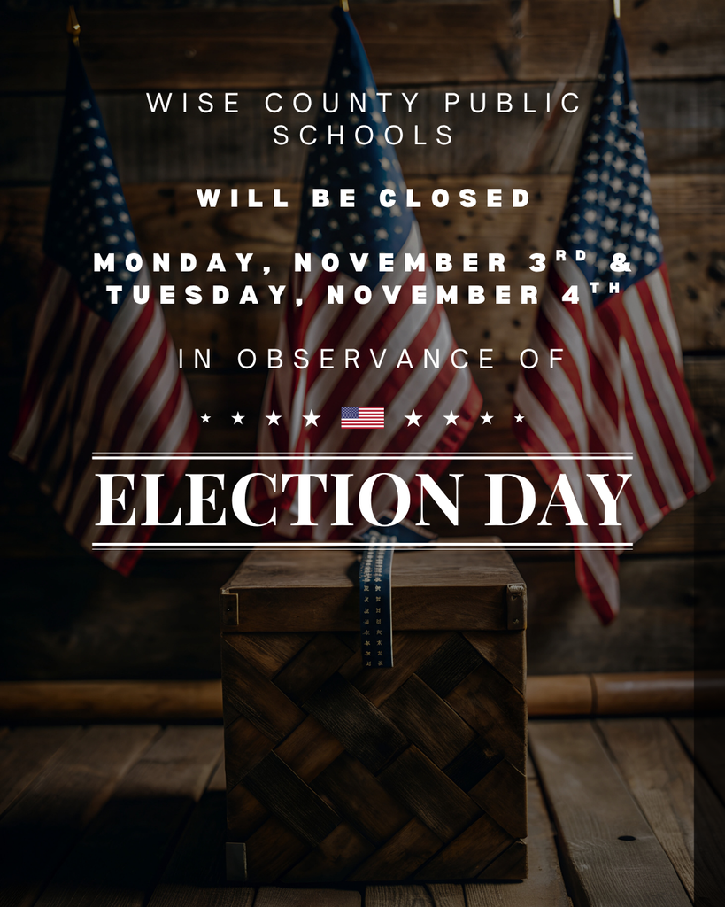 Reminder: School Closure--Election Day