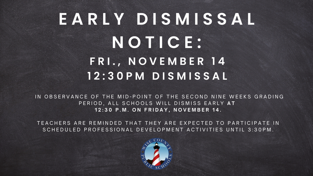 Early Dismissal 11-14