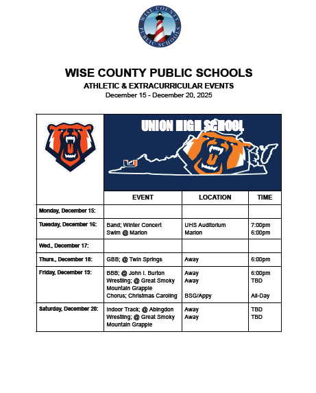 Union High School Events