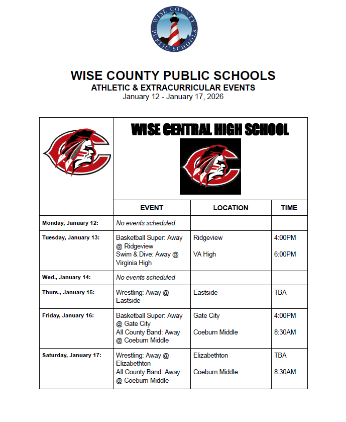 Wise Central Events