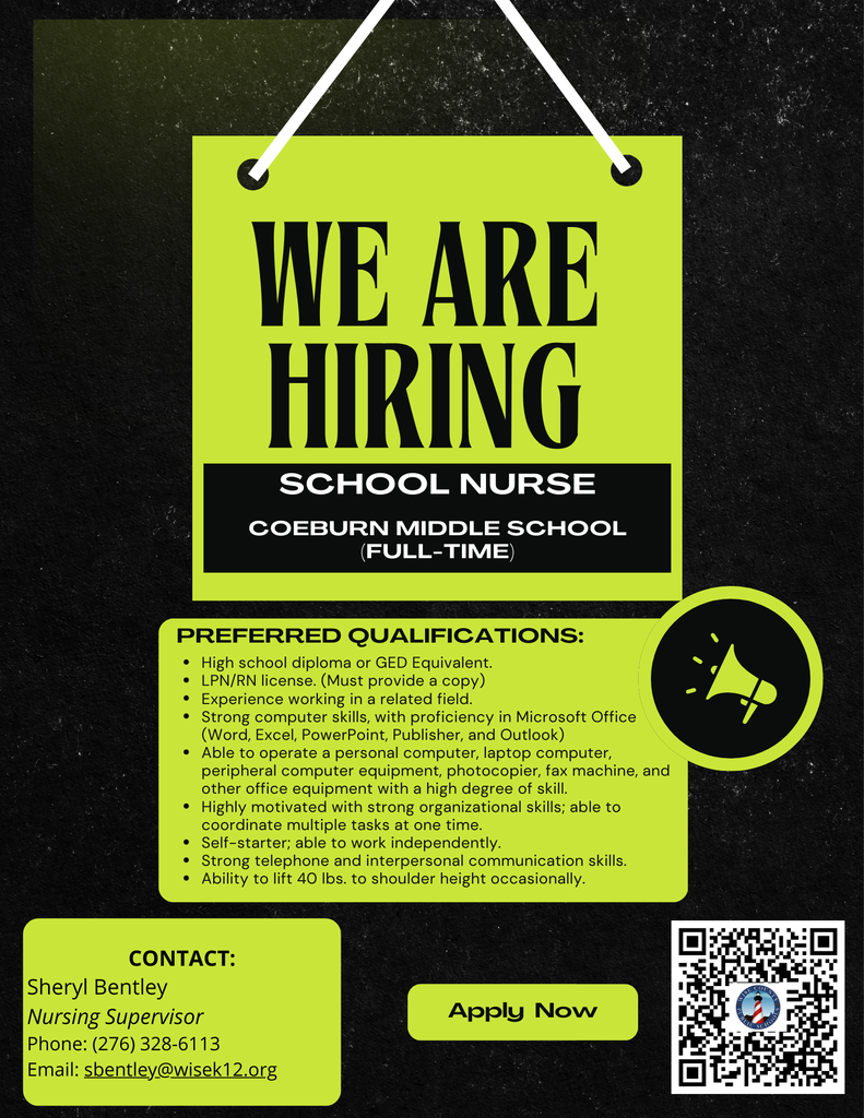 School Nurse Posting