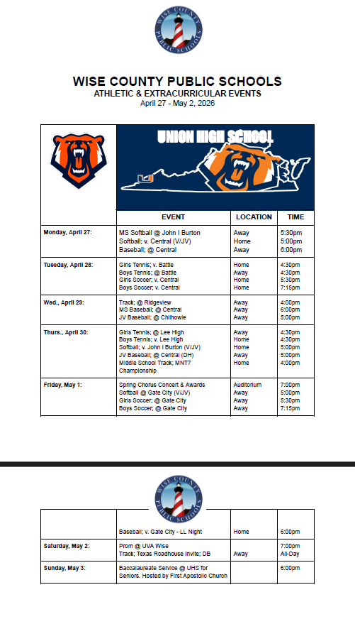 Union Events