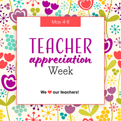 Teacher Appreciation Week Logo