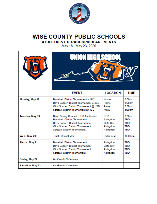Union Events