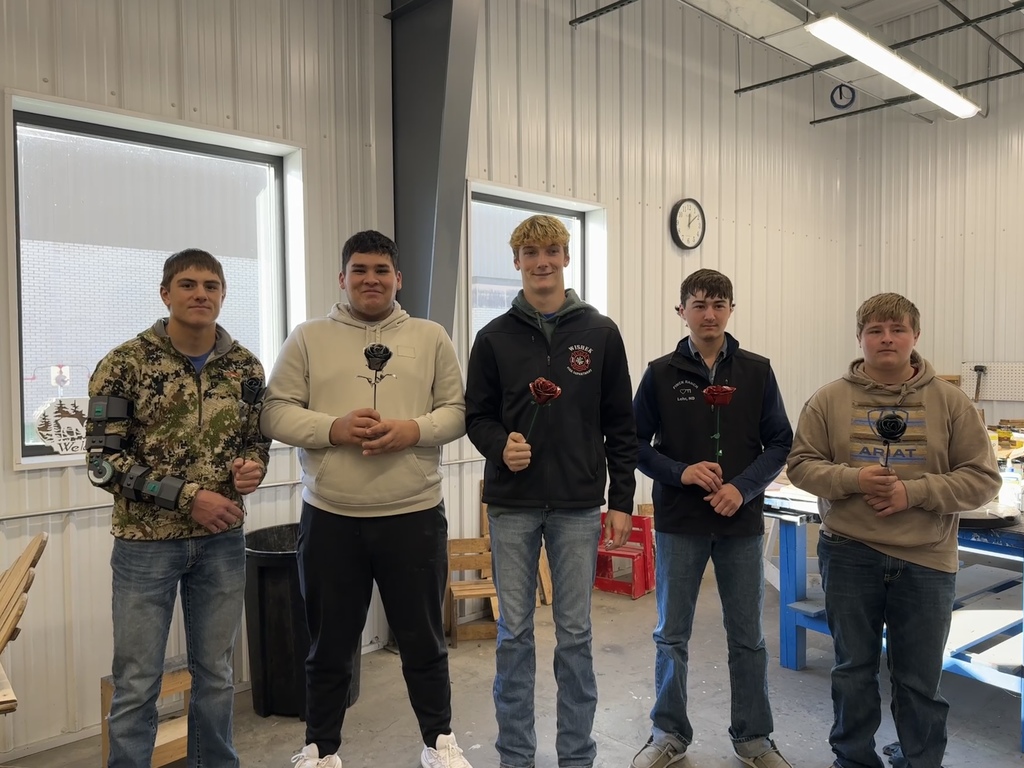 Carter, Emiliano, Cam, Cole, Brady with roses