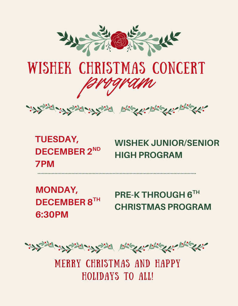 Christmas concerts