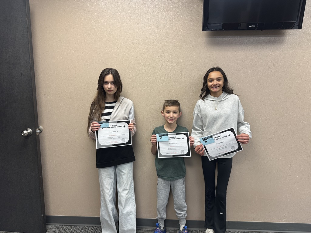 January Student of the Month