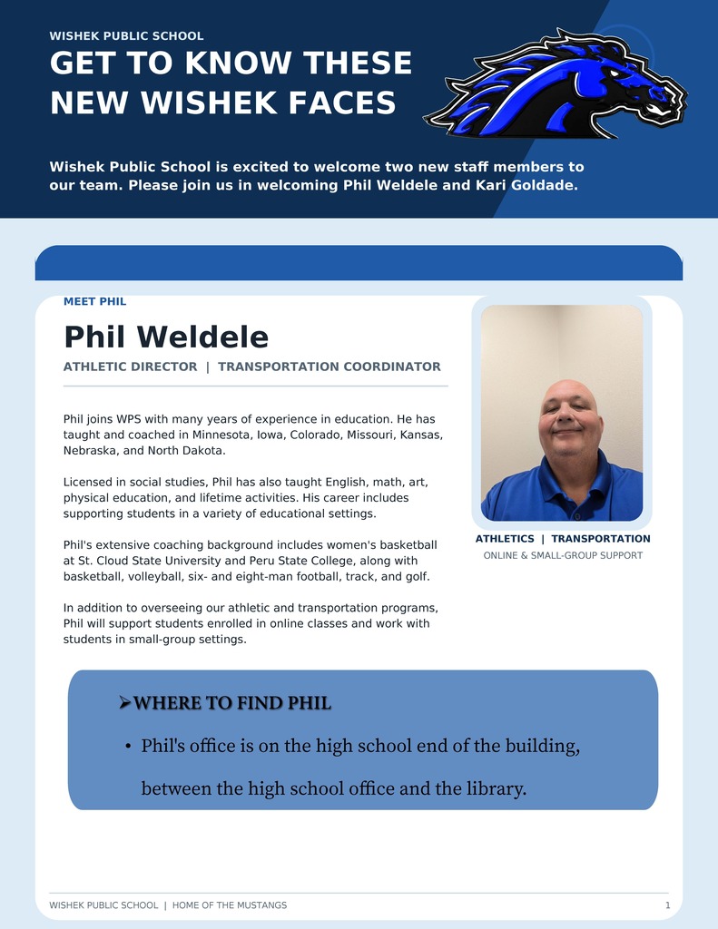 Athletic/Transportation Director Phil Weldele