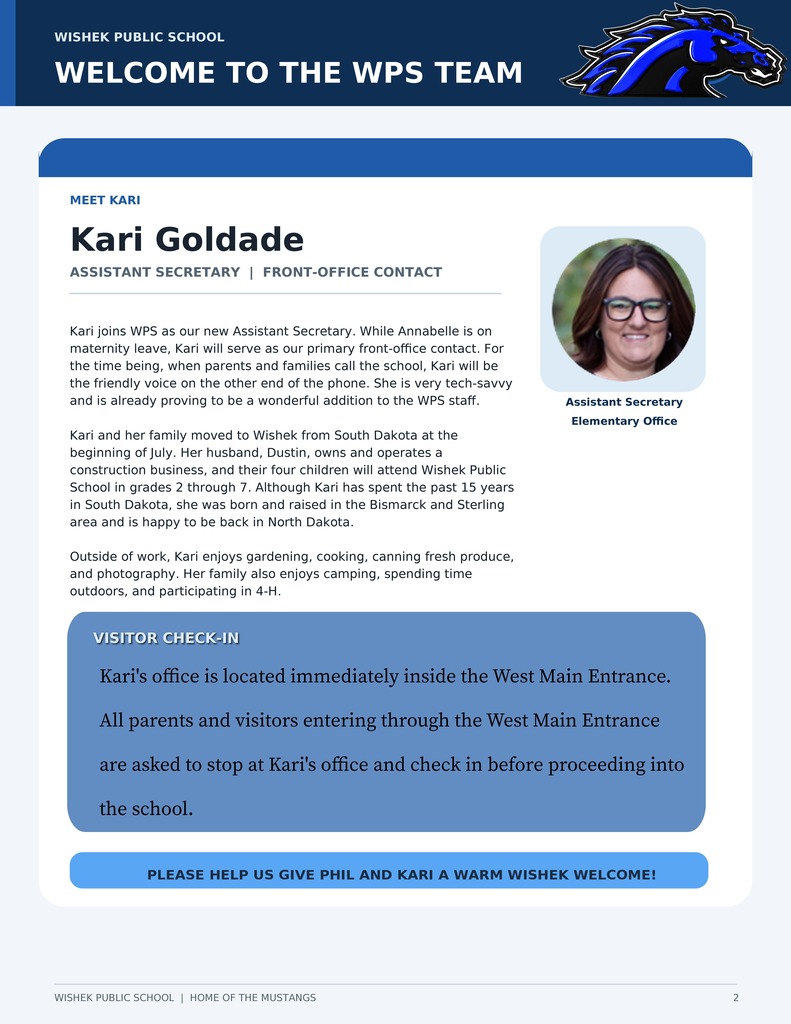 Assistant Secretary Kari Goldade