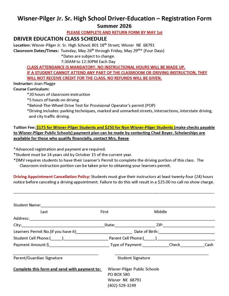 Drivers Education 2026