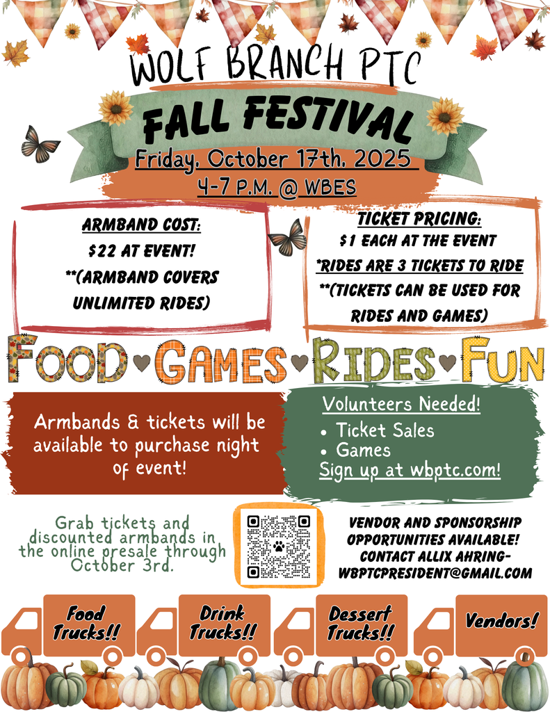 Fall fest presale flyer