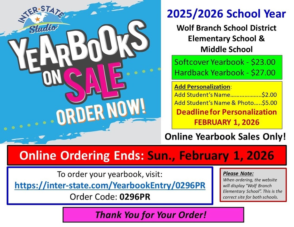 2025/2026  Yearbook Order