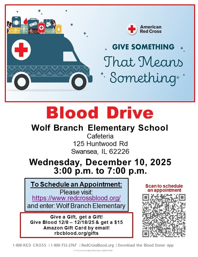 Blood Drive - December 10, 2026