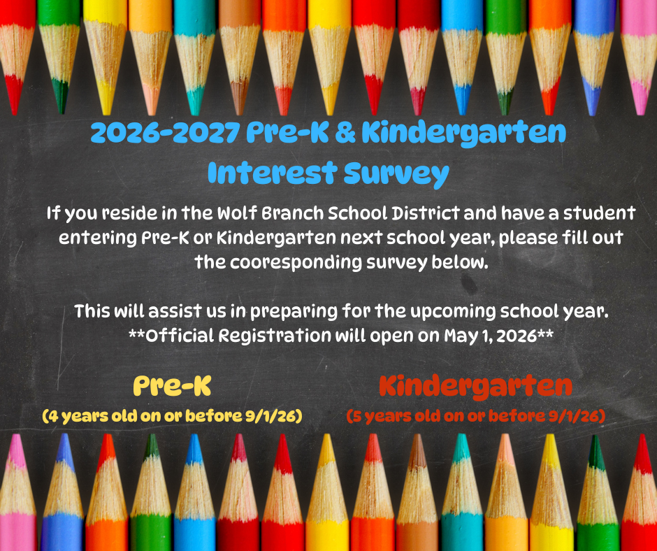 26-27 Pre-K & Kindergarten Interest Survey