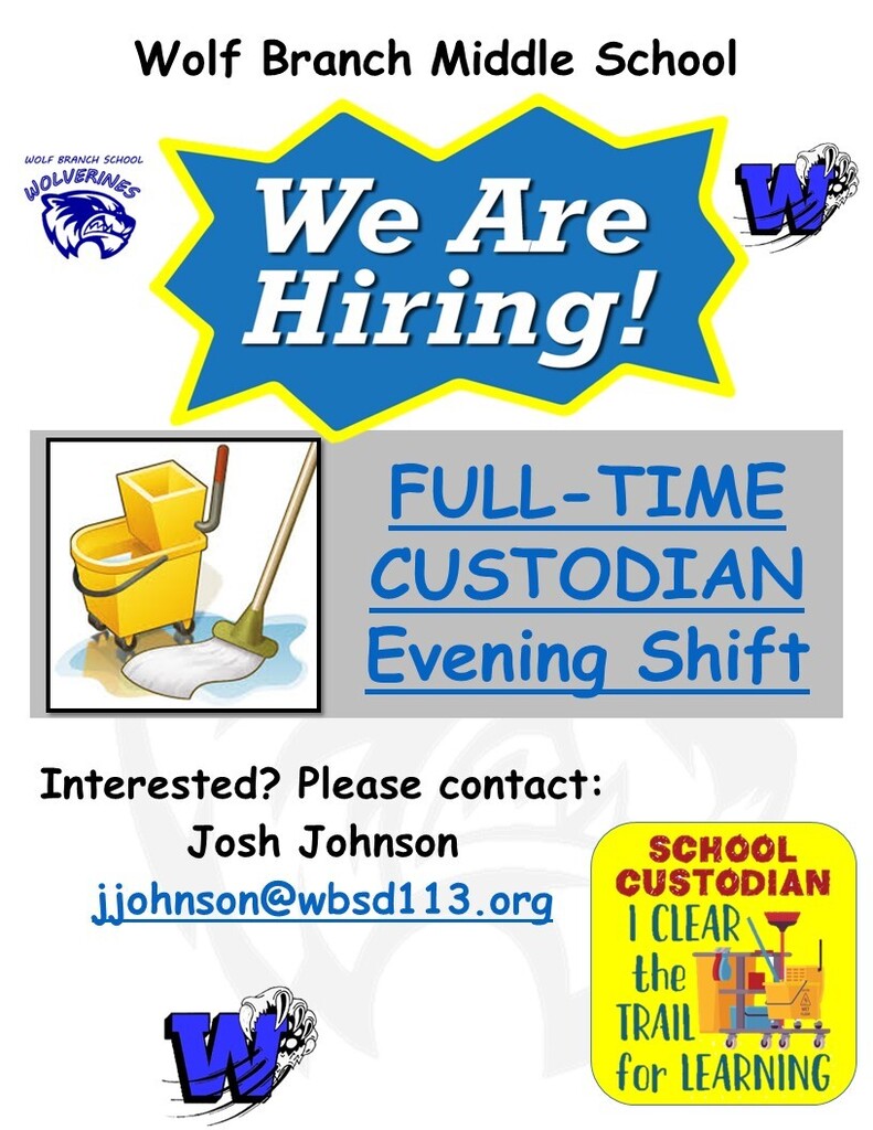 Evening Custodian - Middle School