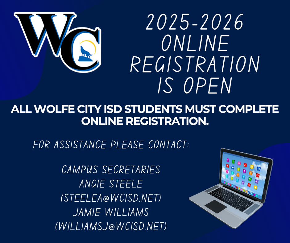 Registration is open for 2025-2026