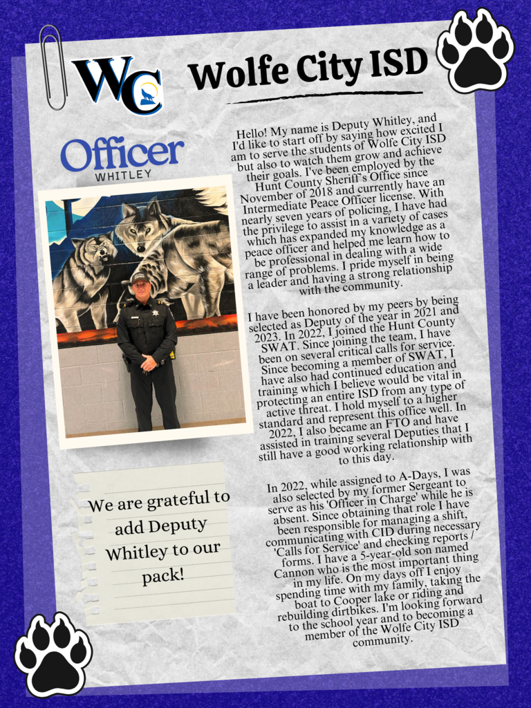 SRO-Officer Whitley