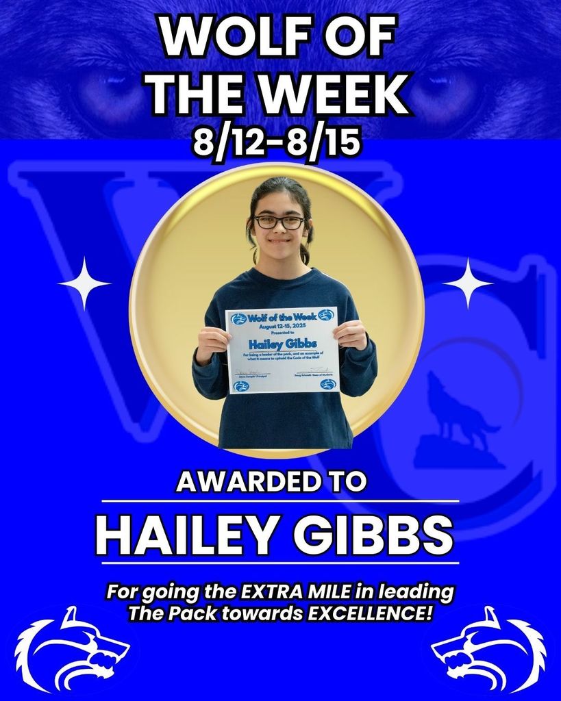 Aug. 12-15 Wolf of the Week!