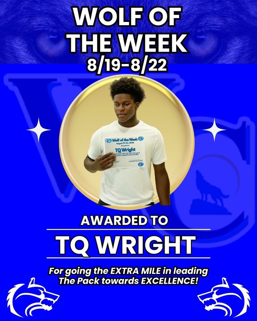 Wolf of the Week- TQ Wright