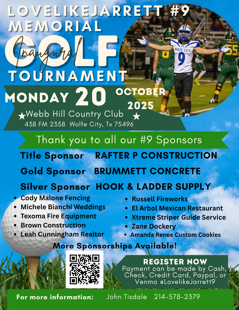 Love Like Jarrett #9 Golf Tournament 