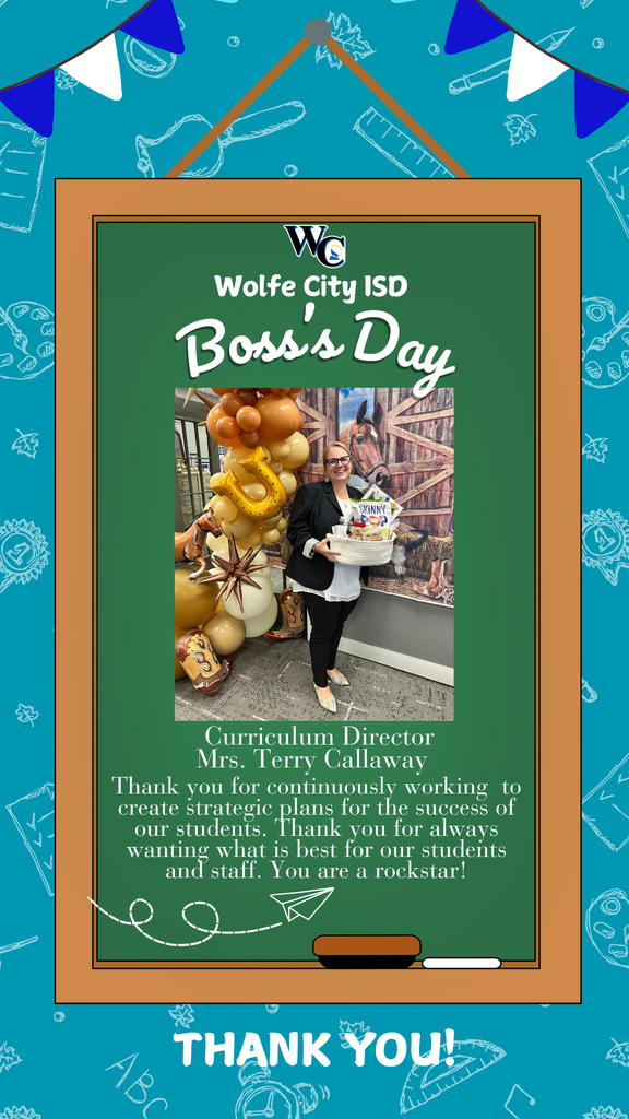 Curriculum Director Image with Appreciation Post 