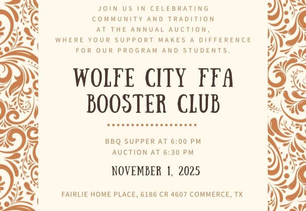 WC FFA Booster Club