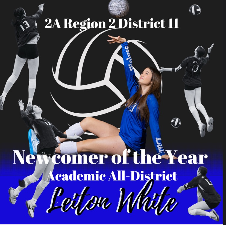 Leiton White- Newcomer of the Year