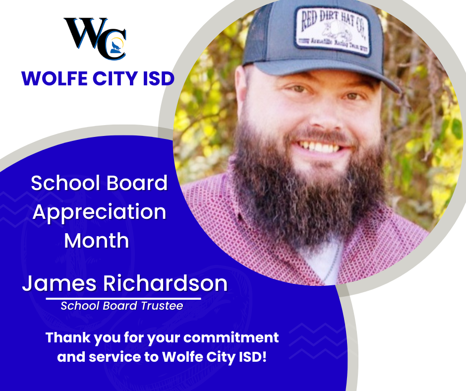 School Board Appreciation- Mr. Richardson 