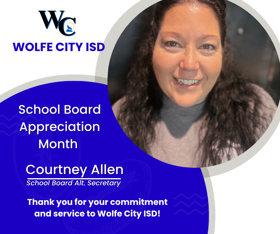 School Board Appreciation- Courtney Allen 
