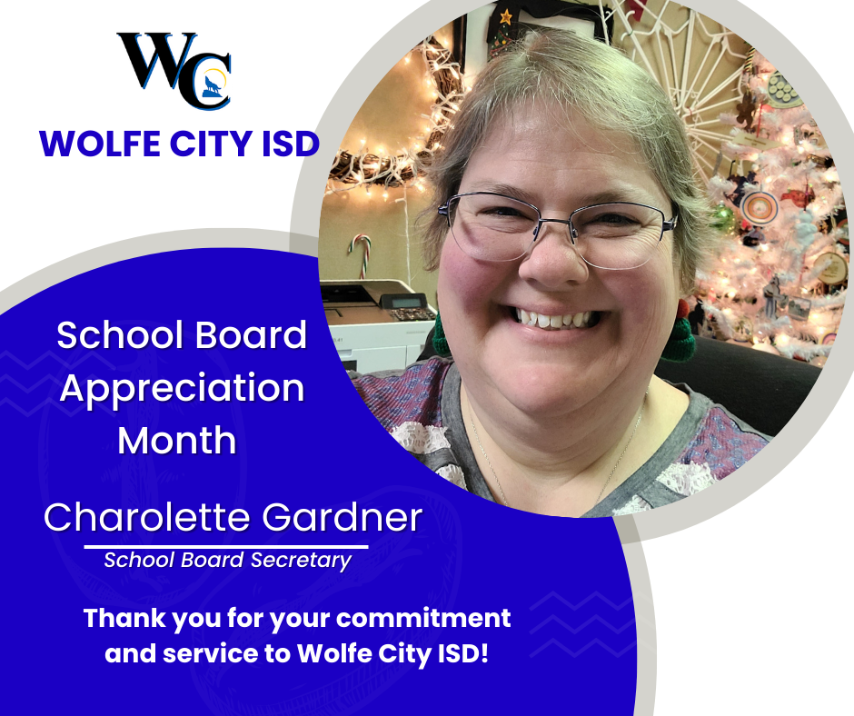 School Board Appreciation- Charolette