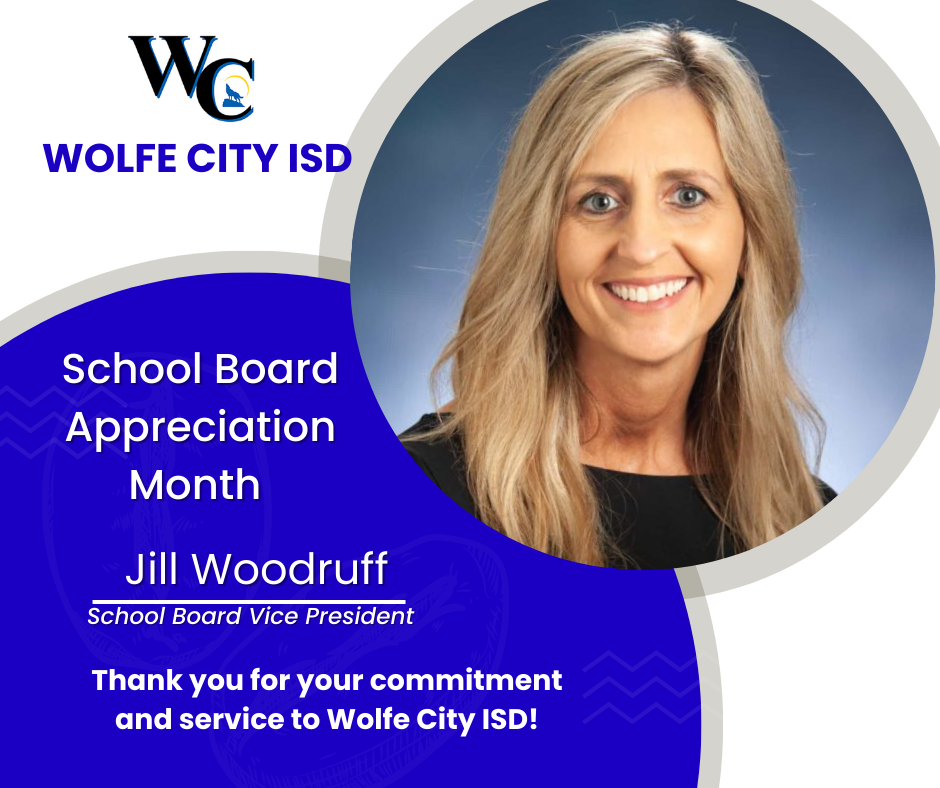 School Board Appreciation- Jill Woodruff