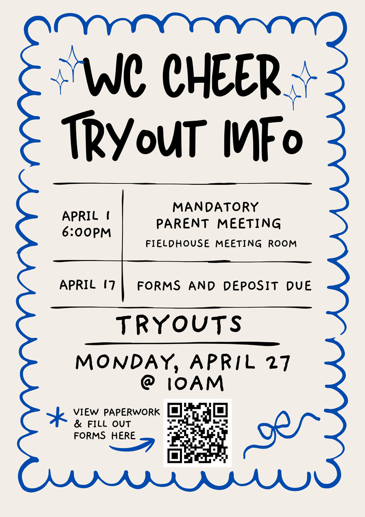 Cheer tryout meeting