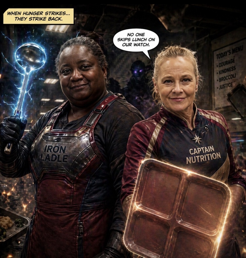 CAFE SUPERHEROES