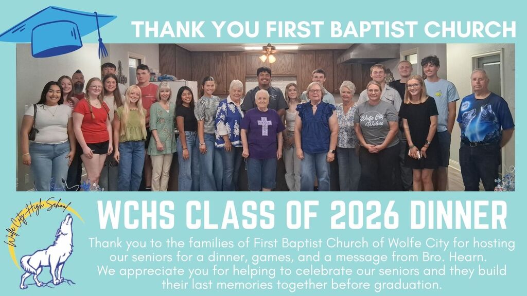 first Baptist church dinner