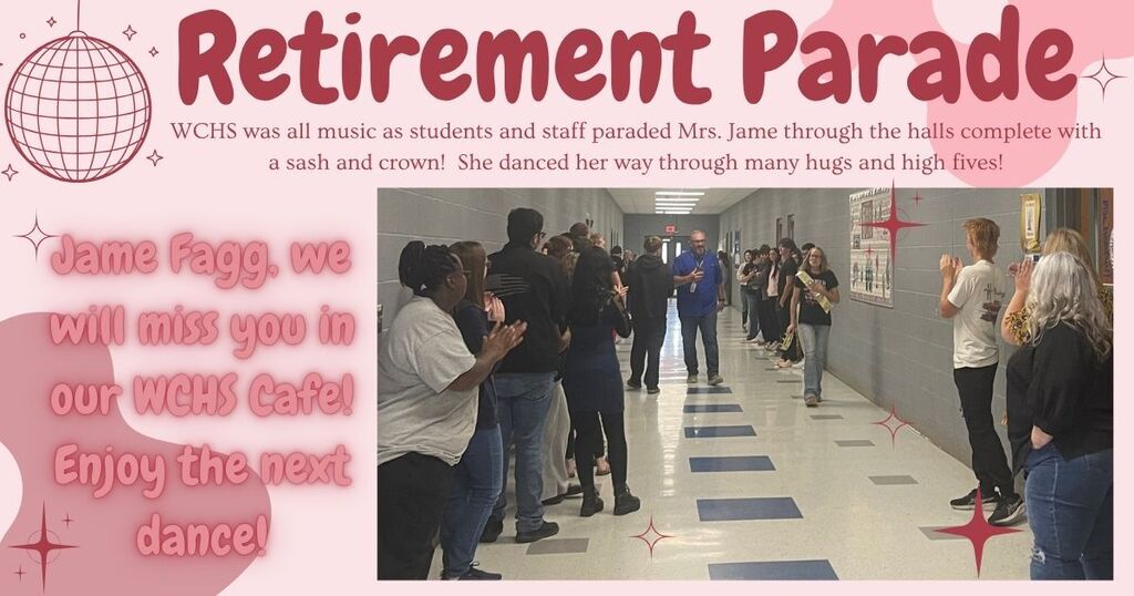 Jame Retirement Parade