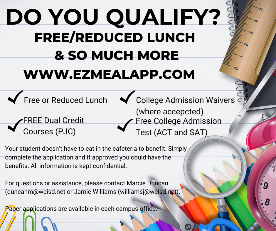 Free/Reduced Meal Application