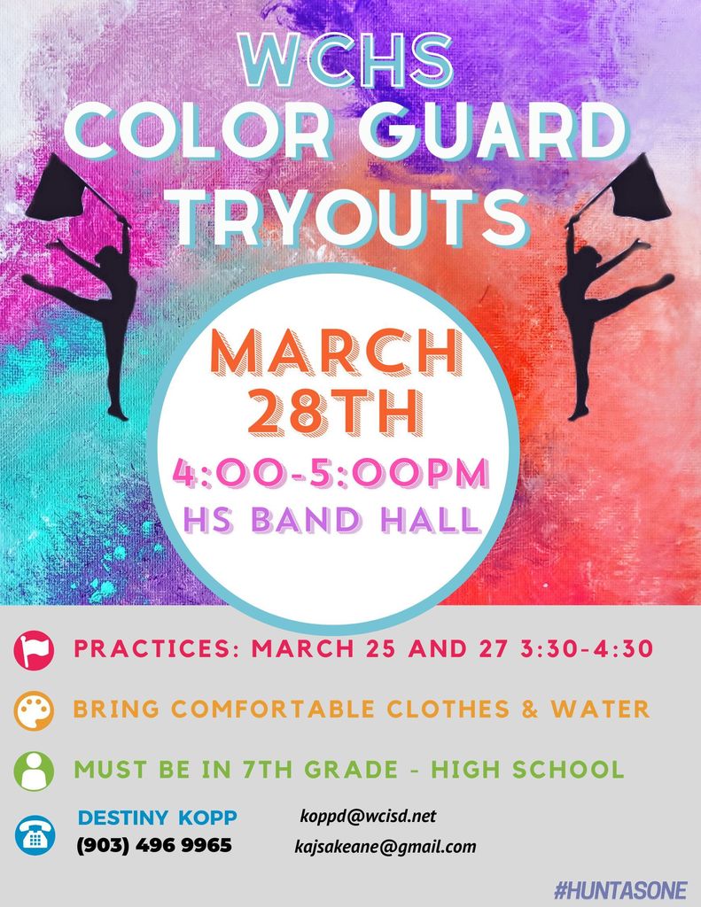 CG TRYOUT INFO