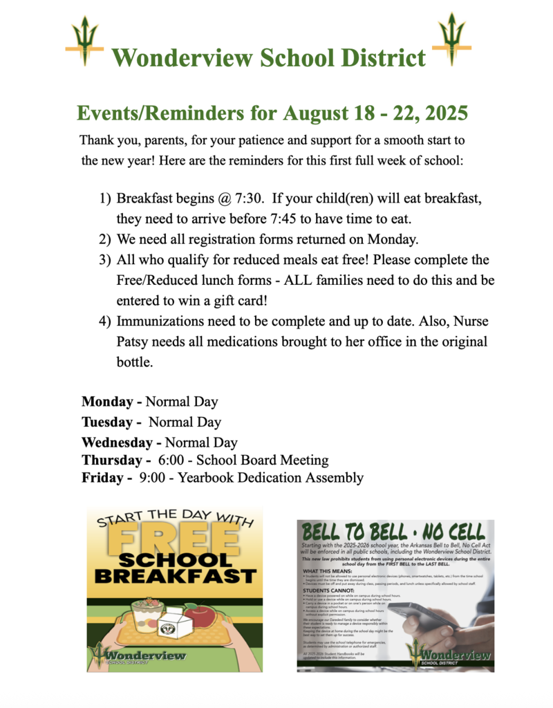 Aug. 18 - 22, 2025