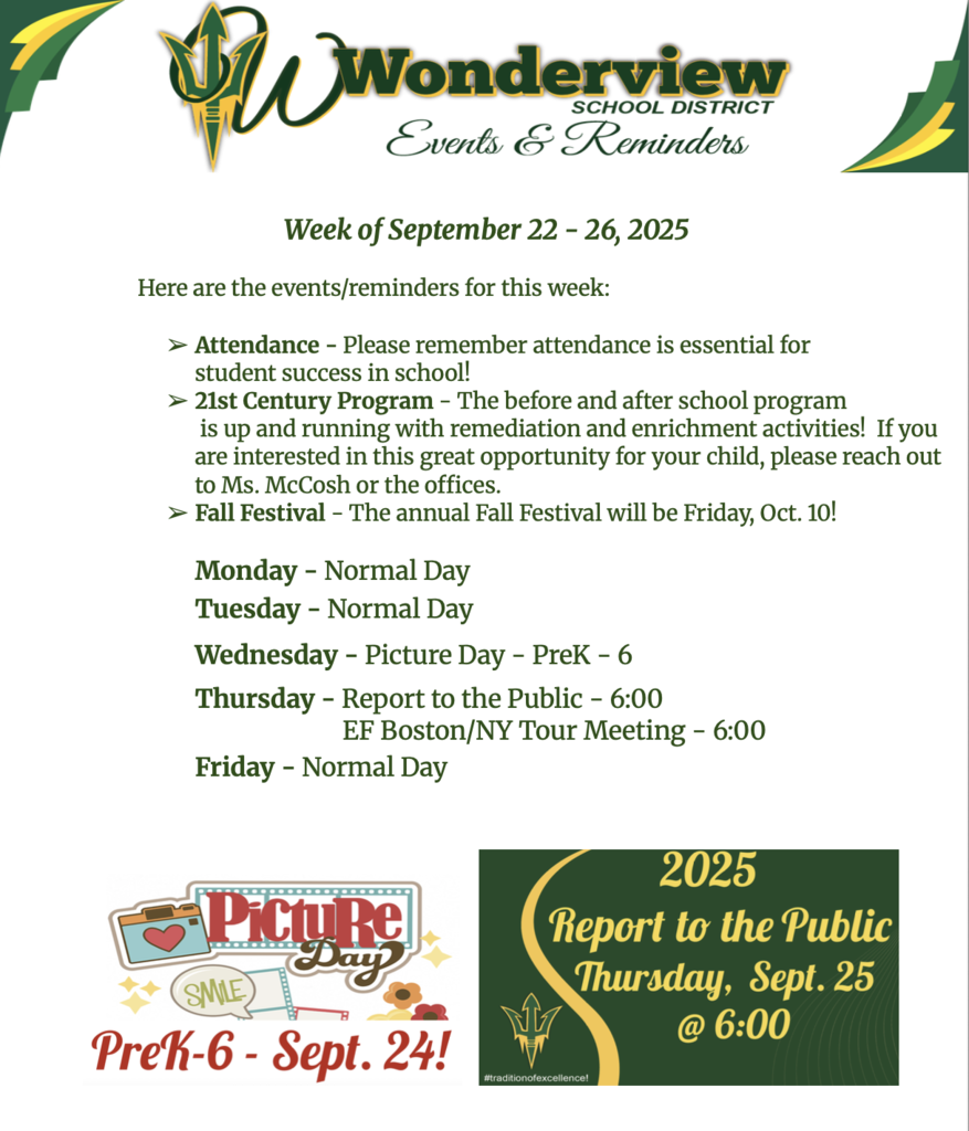September 22 - 26!