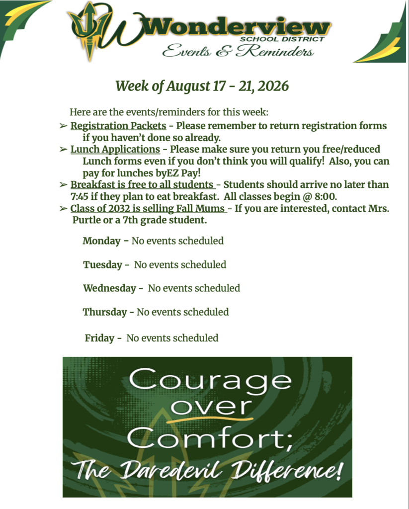 Aug. 17 - 21