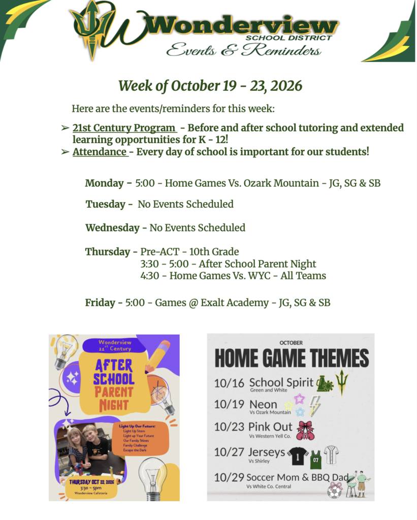 Oct. 19 - 23