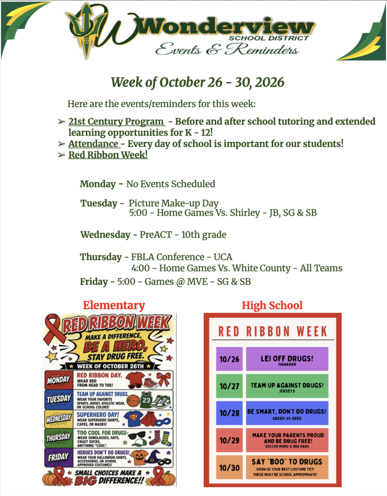 Oct. 26 - 30.
