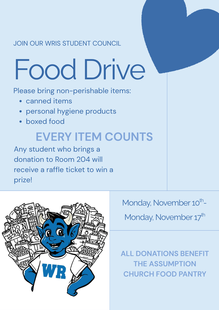 WRIS Food Drive