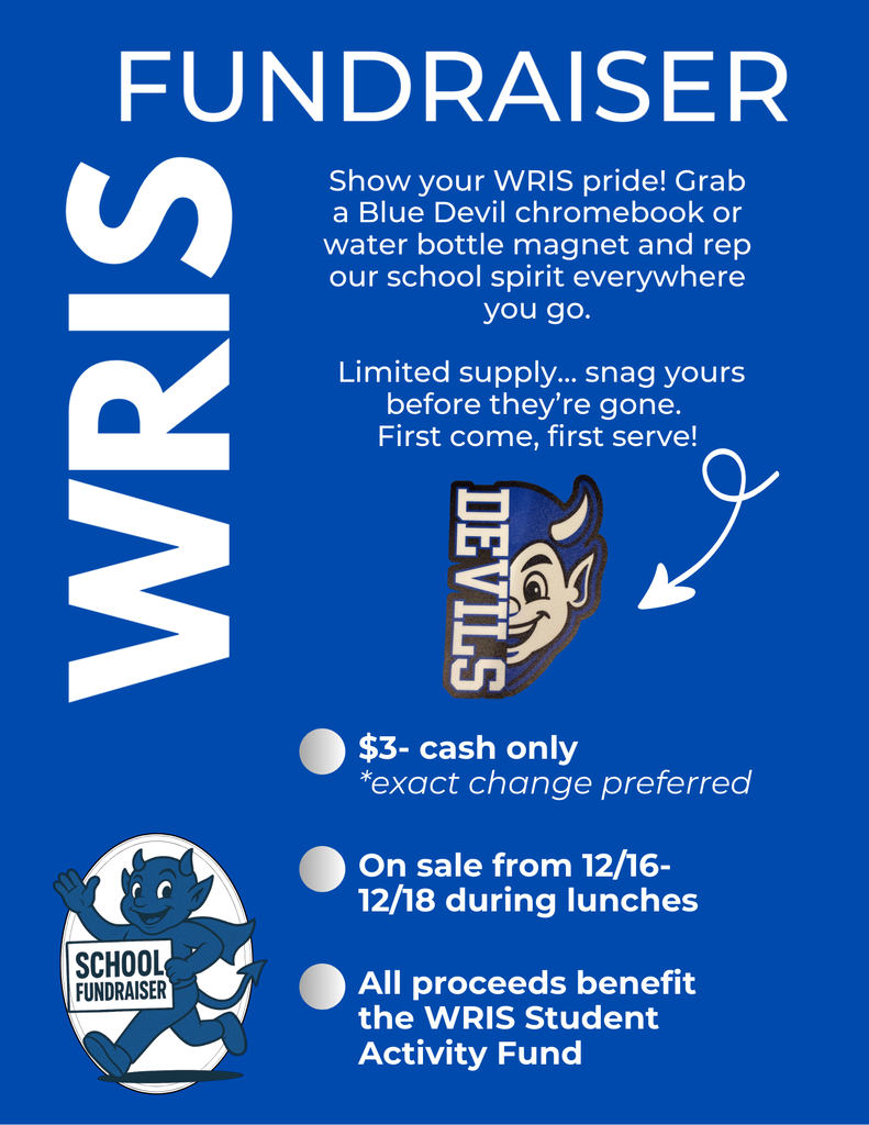 WRIS Sticker Fundraiser