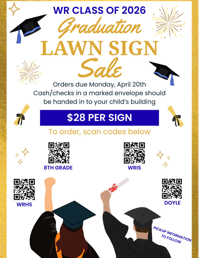 Graduation lawn signs