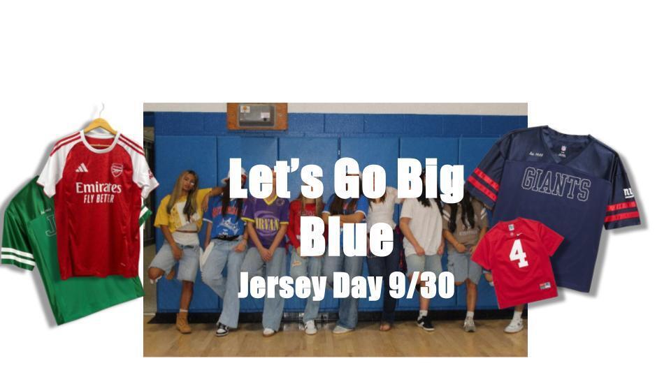 Wednesday is Jersey Day!