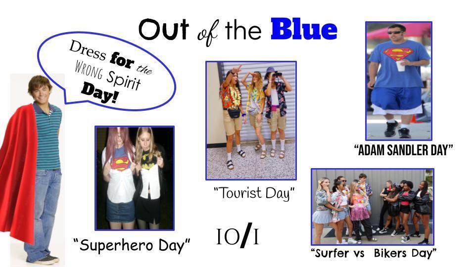 WRONG Spirit Day!!
